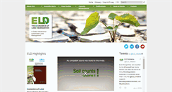 Desktop Screenshot of eld-initiative.org