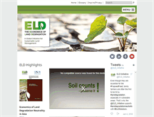 Tablet Screenshot of eld-initiative.org